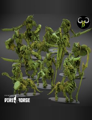 MarrowKnight Shield Squad | Fantasy Battle | ClayBeastCreation | Fantasy