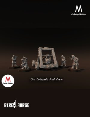 Orc Catapult And Crew | Orcs and Goblins | Medbury | Fantasy