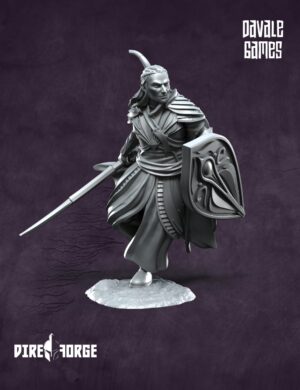 Captain of Galanthir foot bow opt | Galanthir Elves | Davale Games | Fantasy