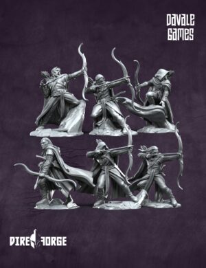 Galanthir Elves Forest Guardians with bow | Galanthir Elves | Davale Games | Fantasy