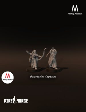 Gwyrdgalas Captains | Elves | Medbury | Fantasy