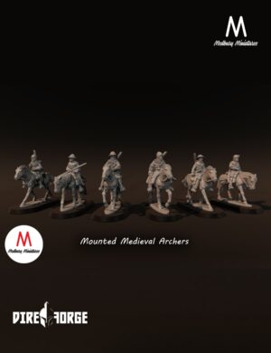 Mounted Medieval Archers | Scottish War of Independence | Medbury | Historical