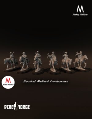 Mounted Medieval Crossbowmen | Scottish War of Independence | Medbury | Historical