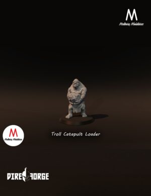 Troll Catapult Loader | Orcs and Goblins | Medbury | Fantasy