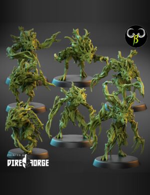 Vine Spirit Claw Squad | Fantasy Battle | ClayBeastCreation | Fantasy