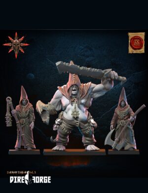 Blessed 2 and Archicultists | Fantasy Battle | Lost Kingdom Miniatures | Fantasy