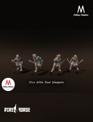 Orcs With Dual Weapons | Regular Orcs | Medbury | Fantasy