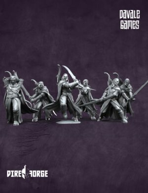 Forest guardians with sword | Galanthir Elves | Davale Games | Fantasy