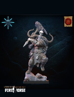 Heavy Weapon Barbarian Chief | Fantasy Battle | Lost Kingdom Miniatures | Fantasy