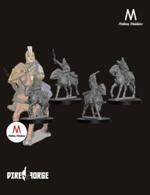 Mounted Gwyrdgalas Elves With Swords | Elves | Medbury | Fantasy
