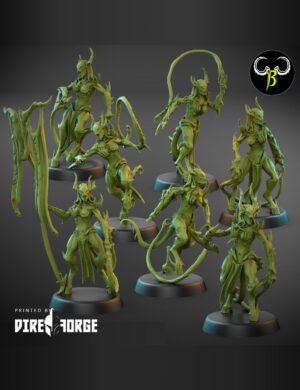 SoulEater Female Squad | Fantasy Battle | ClayBeastCreation | Fantasy