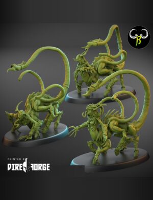 Spawn of Depravation Female Squad | Fantasy Battle | ClayBeastCreation | Fantasy