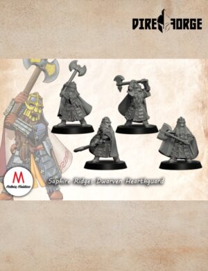 Saphire Ridges Dwarven Hearthguard | Dwarves of the Saphire Ridges | Medbury | Fantasy