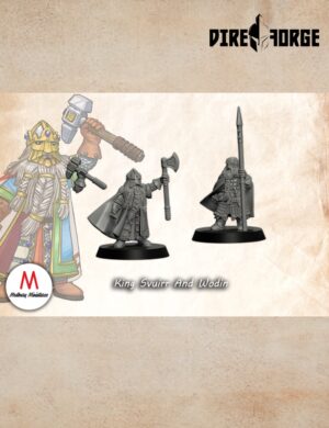 King Svuirr And Wodin | Dwarves of the Saphire Ridges | Medbury | Fantasy