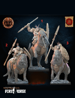 Tusker Cavalry | Fantasy Battle | Lost Kingdom Miniatures | Fantasy