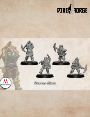 Dwarven Miners | Dwarves of the Saphire Ridges | Medbury | Fantasy