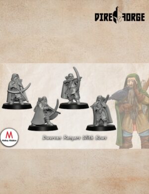 Dwarven Rangers With Bows | Dwarves of the Saphire Ridges | Medbury | Fantasy