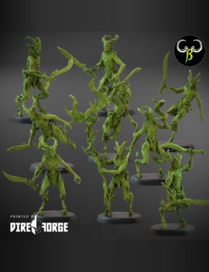 Wild hunter Squad | Fantasy Battle | ClayBeastCreation | Fantasy