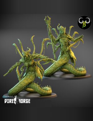 Ophidian Tormentors | Fantasy Battle | ClayBeastCreation | Fantasy