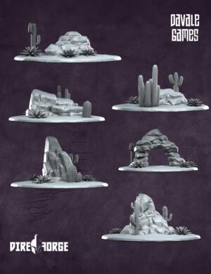 Desert Stones | Scenery | Davale Games | Fantasy