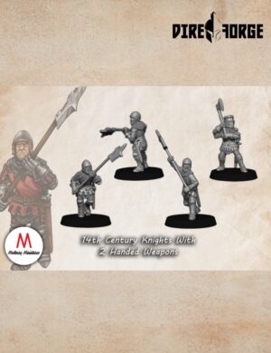 14th Century Knights With Hand Weapons | Medbury | Historical