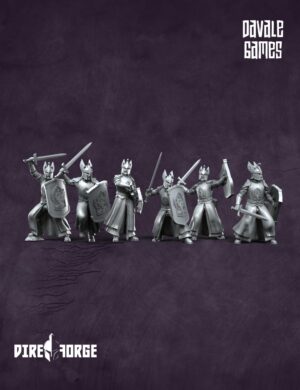 Swan Warriors with sword | White Swan | Davale Games | Fantasy