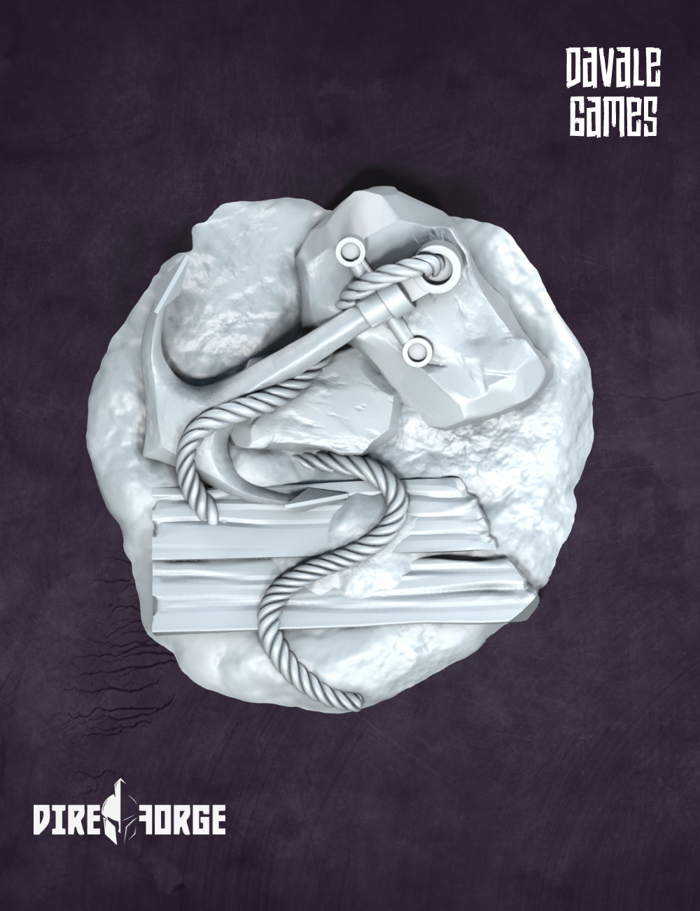 Scenery 4x Pirate props 4