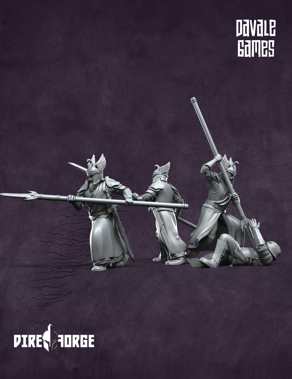 White Swa 6x Swan Pikemen 3