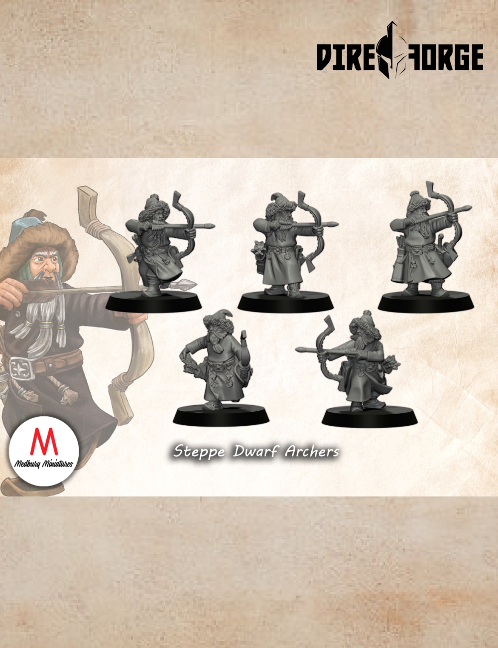 3.Steppe Dwarf Archers