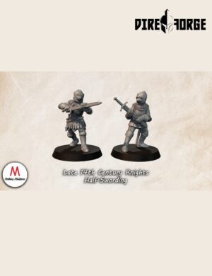 Late 14th Century Knights Half-Swording | 14th Century | Medbury | Historical