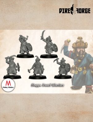 Steppe Dwarf Warriors | Dwarves of the Saphire Ridges | Medbury | Fantasy