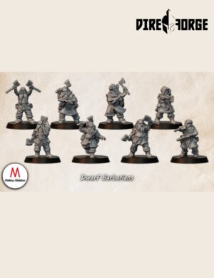 Dwarf Barbarians | Dwarves of the Saphire Ridges | Medbury | Fantasy