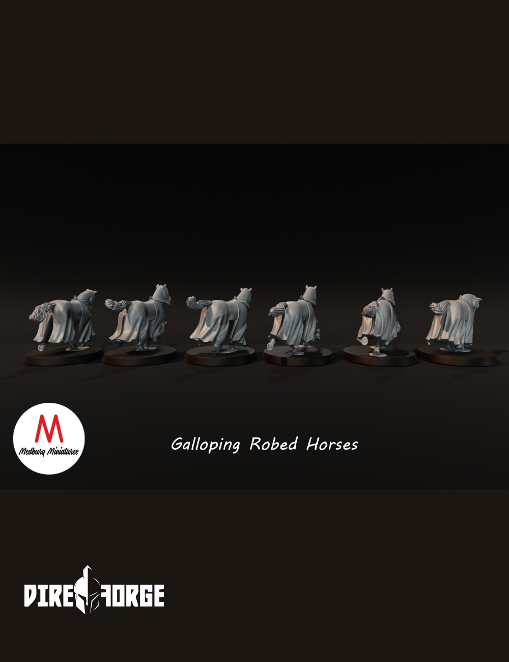 7.Medieval Horses With Caparisons 4