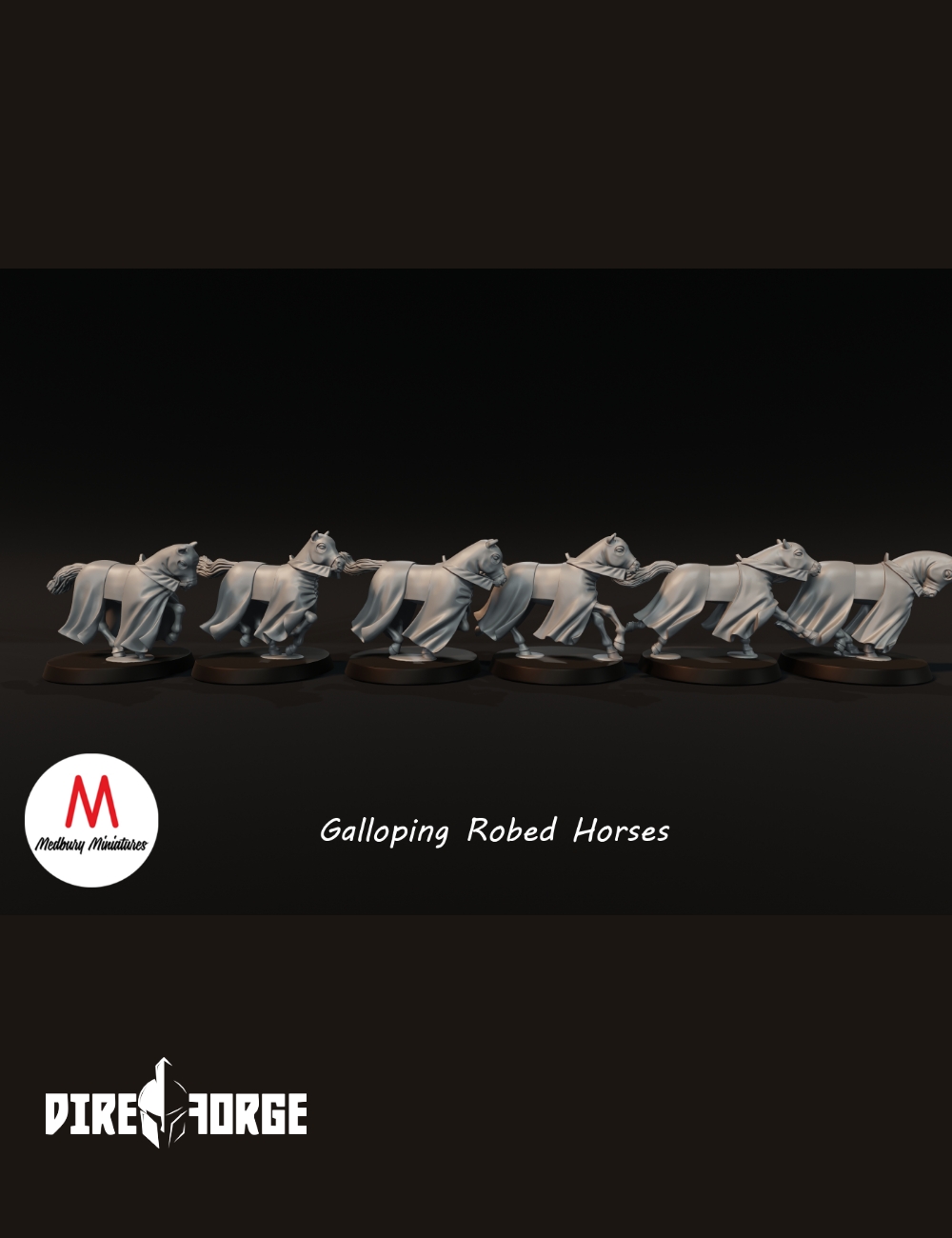 7.Medieval Horses With Caparisons 5