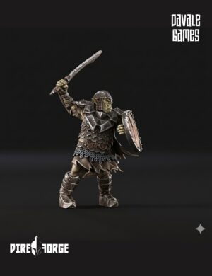 Morlok Captain ft | Dark City of Morlok | Davale Games | Fantasy