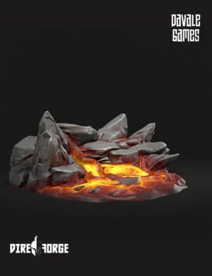 Lava Hill | Scenery | Davale Games | Fantasy