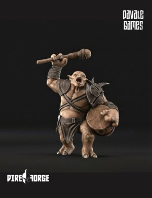 Morlok Troll Drummer | Dark City of Morlok | Davale Games | Fantasy