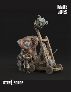 Morlok Troll Drummer | Dark City of Morlok | Davale Games | Fantasy