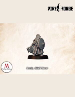 Durnir, Dwarven Shield Bearer | Dwarves of the Saphire Ridges | Medbury | Fantasy