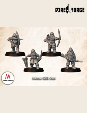 Dwarves With Bows | Dwarves of the Saphire Ridges | Medbury | Fantasy