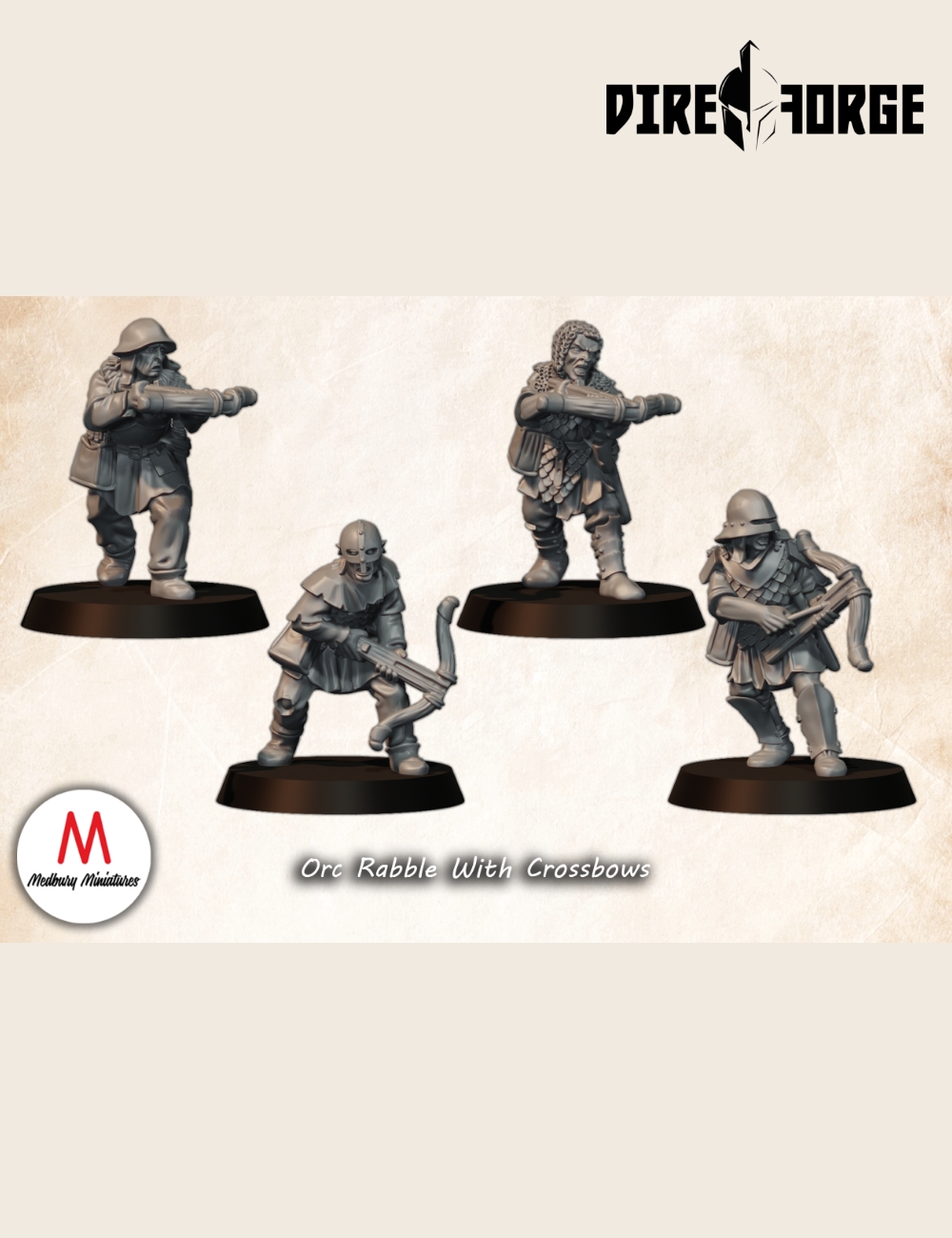 6 Orc Rabble With Crossbows