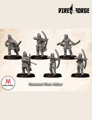 Unarmoured Saxon Archers | Saxon | Medbury | Historical