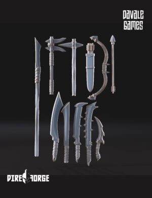 Morlok Weapons and Shields V2 | Scenery | Davale Games | Fantasy
