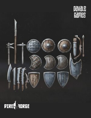 Morlok Weapons and Shields | Scenery | Davale Games | Fantasy