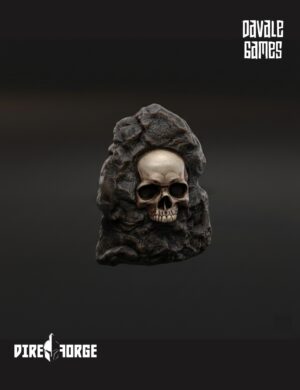 Rocks with skull | Scenery | Davale Games | Fantasy