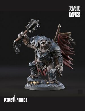 Troll Chieftain | Dark City of Morlok | Davale Games | Fantasy