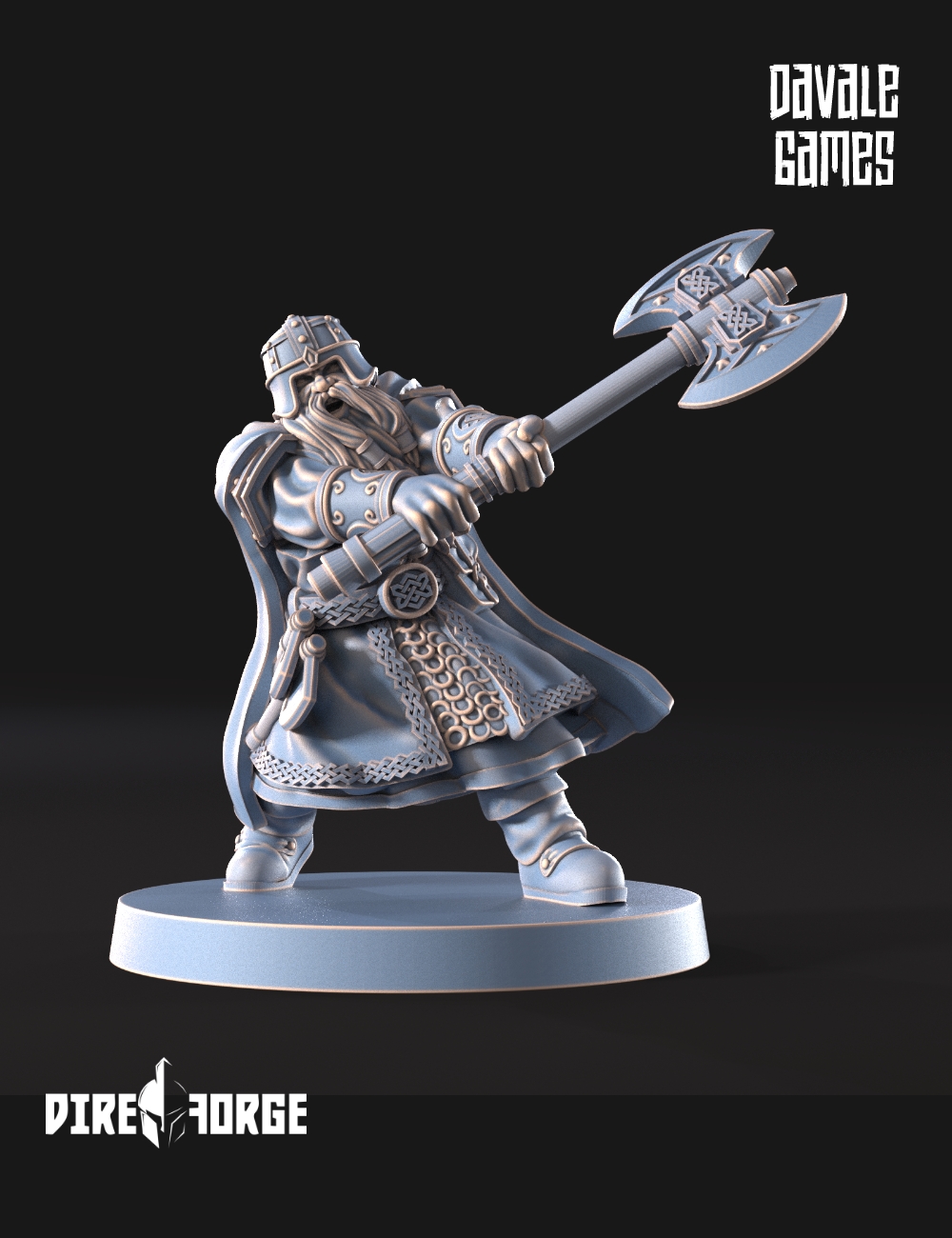 Bromli-Dwarf-Foot-With-Axe 1