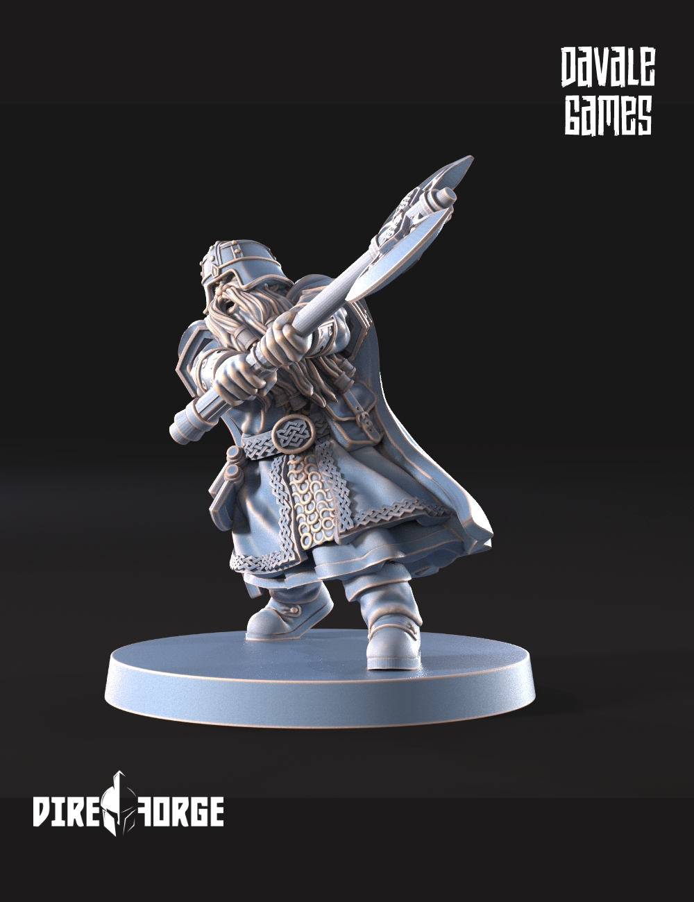 Bromli-Dwarf-Foot-With-Axe 2