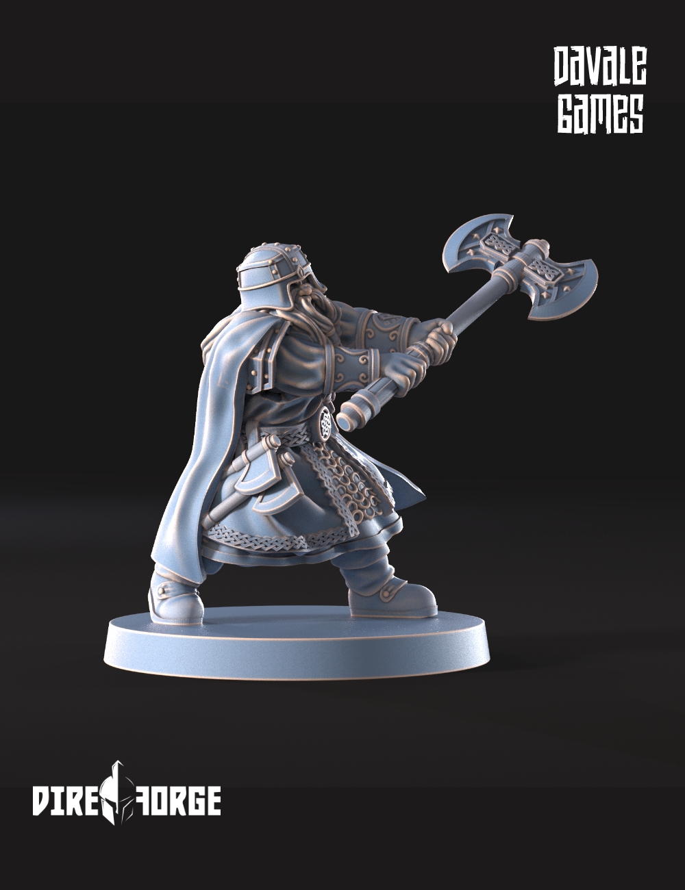 Bromli-Dwarf-Foot-With-Axe 3