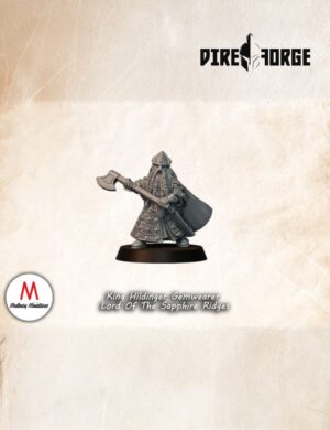 King Hildinger, Lord Of The Saphhire Ridges | Dwarves of the Saphire Ridges | Medbury | Fantasy